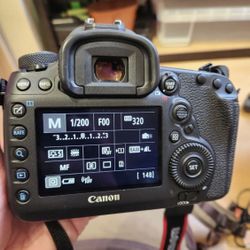 Canon EOS 5D Mark IV 30.4MP Digital SLR Camera with 2 lens and accessories 