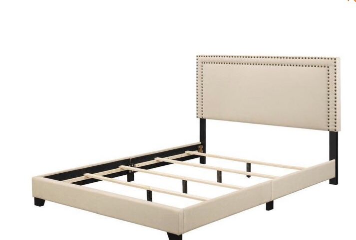Queen size bed frame .