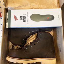 REd Wing Size 12 Men’s 6-inch Safety Toe Boot With Anti Fatigue Footbeds 