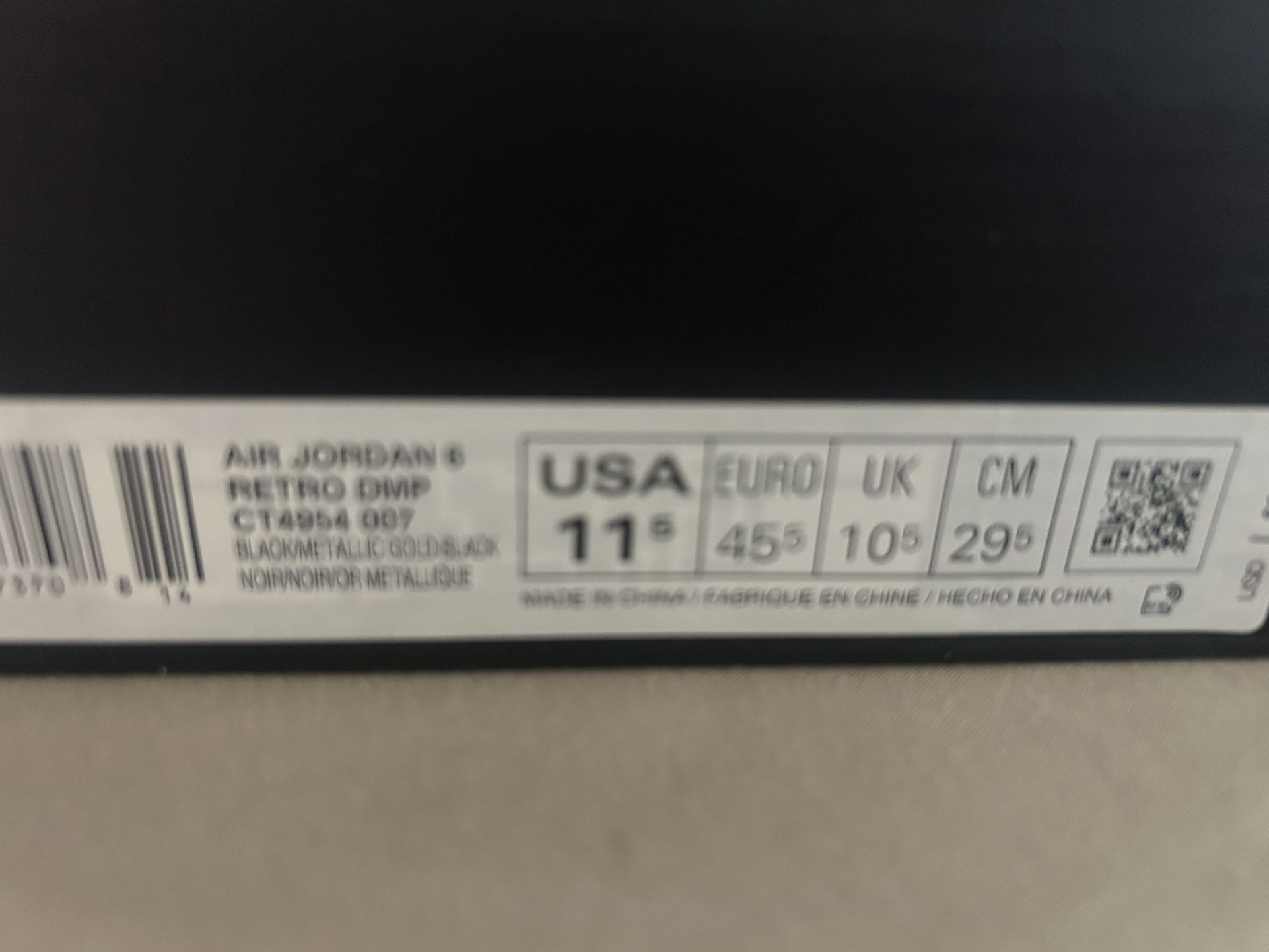 Jordan 6 DMP VNDS