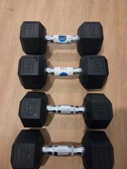 CAP Dumbells  2x 25lbs and 2x 20lbs