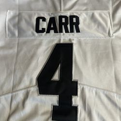 Raiders Carr Nikes Large Jersey