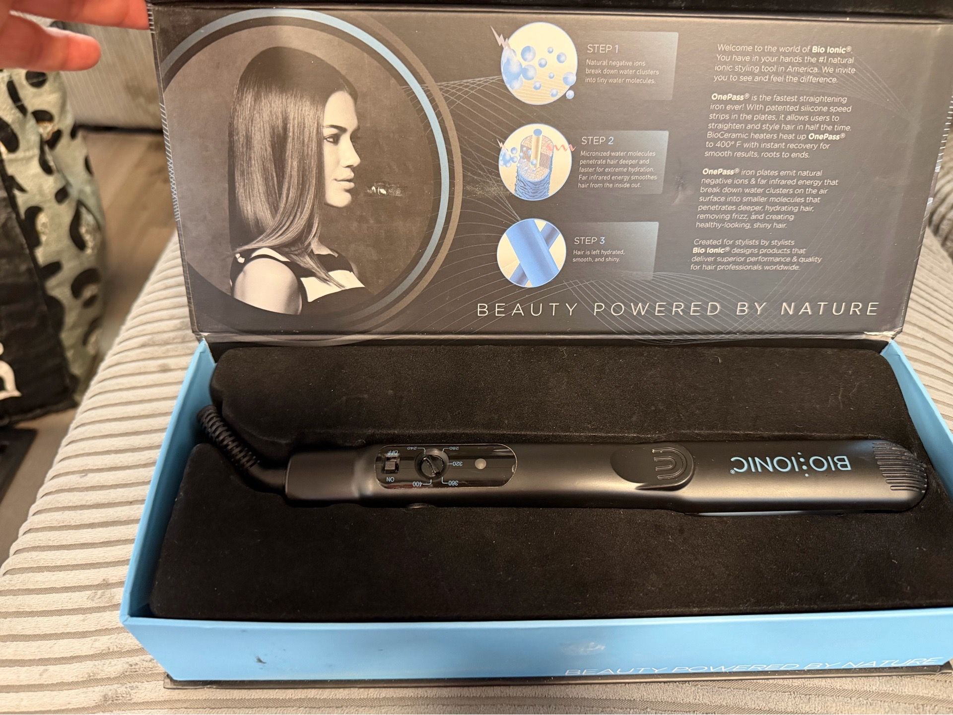 New hair straightener