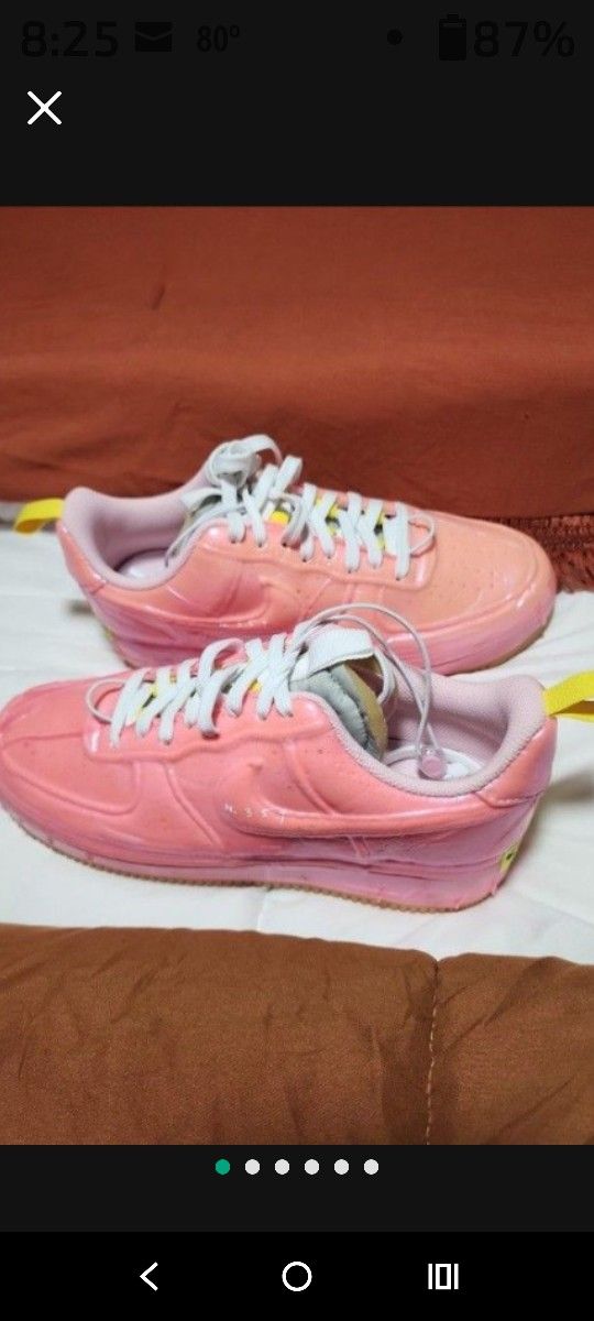 NIKE 2021 Air Force 1 Low Experimental 'Racer Pink' MEN 9 1/2