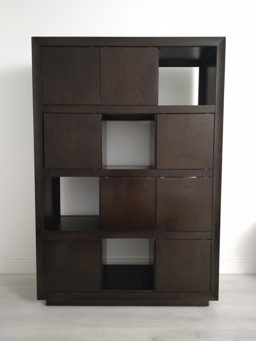 Shelf With Sliding Doors