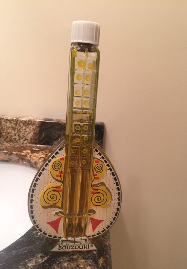 VINAGE GREEK BOUZOUKI STRINGED MUSICAL INSTRUMENT MUSICAL INSTRUMENT WINE DECANTER for Sale in