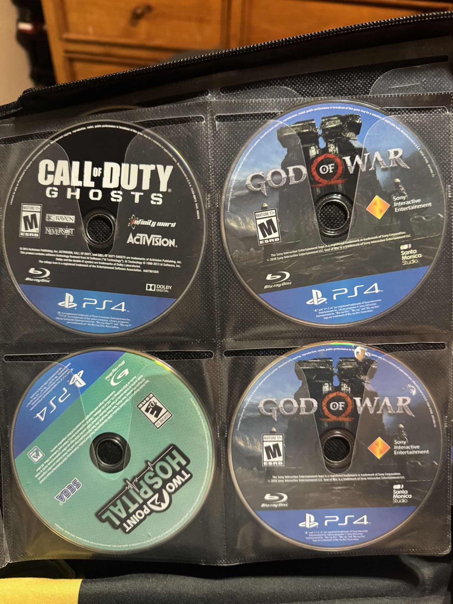 Ps2 & ps4 games