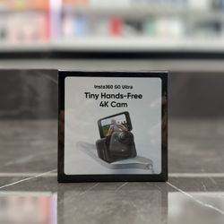 Insta360 Go Ultra ((Take It Home In Payments/ llévatelo a casa en pagos) 
