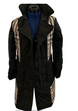 Authentic Burberry Down Trench Puffer Coat