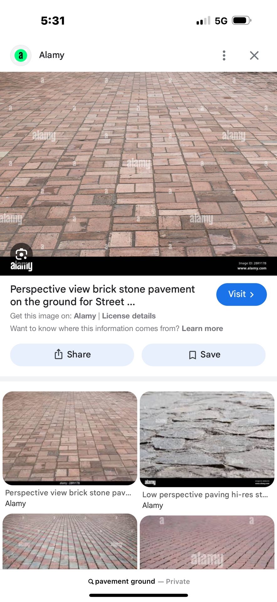 Need Pavement