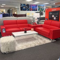 HUGE SALE NOW🛑Beautiful Sofa&Loveseat Available In White,Black&Grey $599