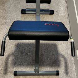 Sunny Health & Fitness Foldable Hyperextension Roman Chair w/Back Extension