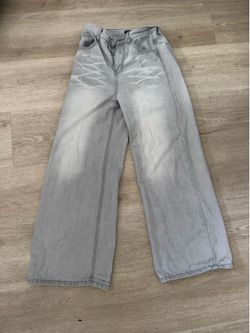 Starred us wide leg jeans men