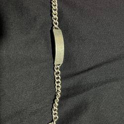 silver bracelet 