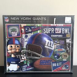 NFL New York NY Giants Retro Series 500 Pc Puzzle Youthefan Officially Licensed