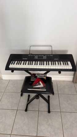 Portable piano and seat