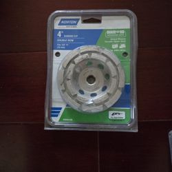 New Norton 4" Diamond Cup