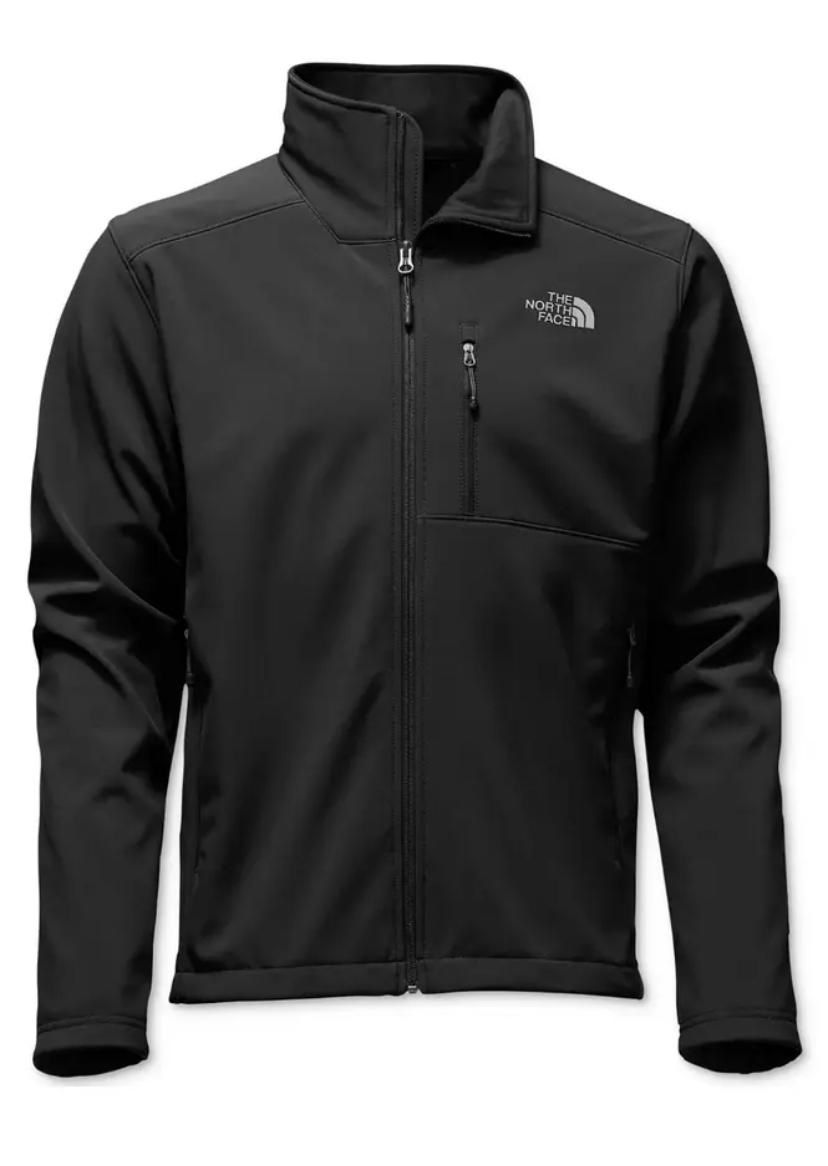 New Men Black The North Face Apex Bionic Soft She’ll Jacket