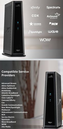 ARRIS Surfboard SBG8300 DOCSIS 3.1 Cable Modem & Wi-Fi Router