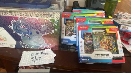 Pokemon Prismatic SPC + 4 First partner series 3 boxes
