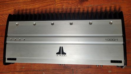 Jl Audio 1000/1 Amplifier 2 Channel 13W7 1.5 Ohms