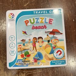 Smart Games Puzzle Beach Travel Game