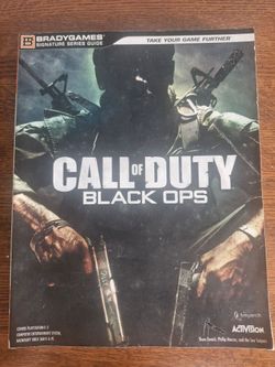 Call of Duty Black Ops Bradygames Signature Series Guide