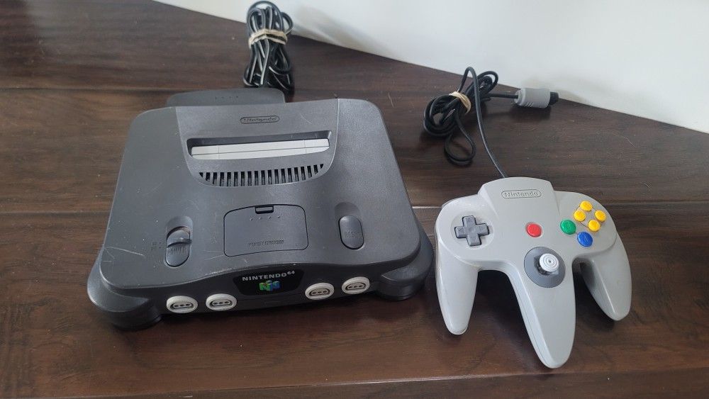 Nintendo 64 n64 video game console system