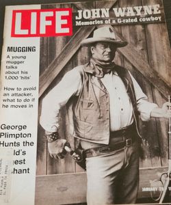 LIFE Magazine John Wayne January 1972