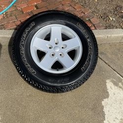 17in Stock Jeep Rims