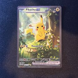 Pikachu ex Pokemon • Ascended Heroes Special Illustration Rare • 276/217 SIR