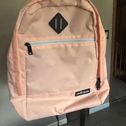 Adidas Book Bag Backpack Light Peach Girls 