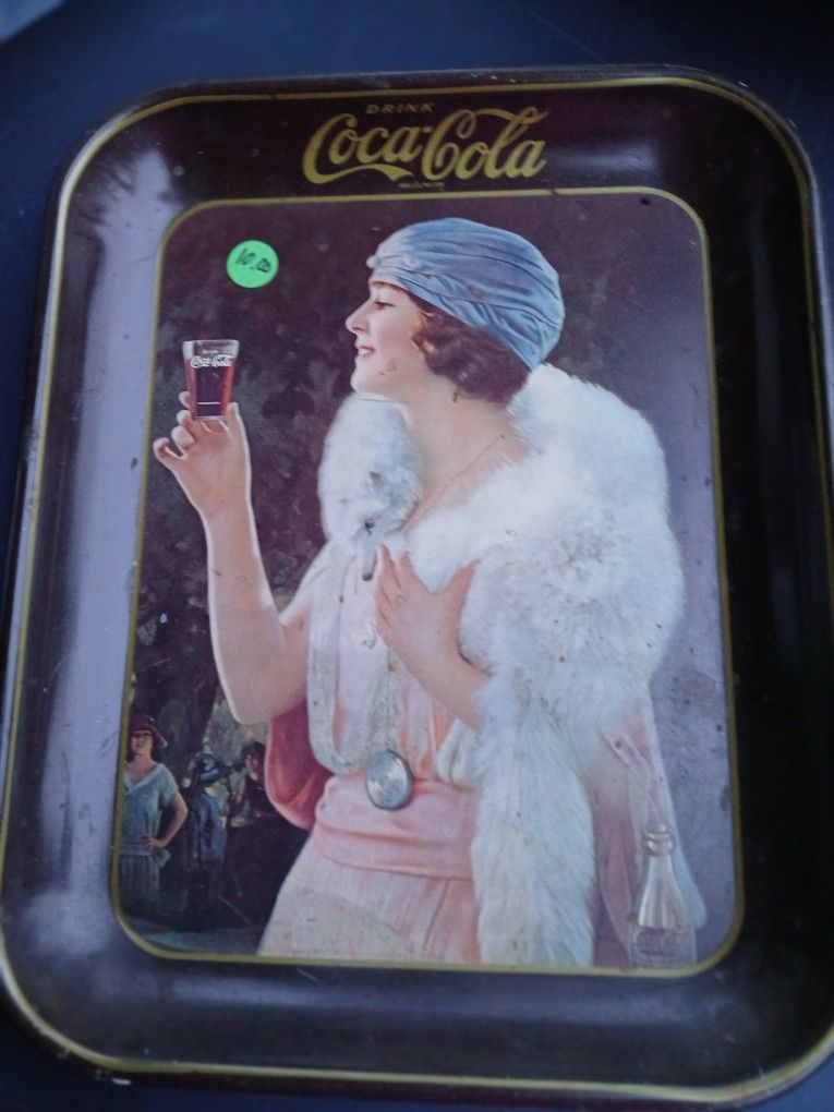 Metal Coca Cola Tray
