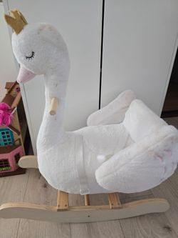 Swan rocking chair