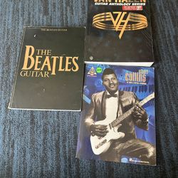 Guitar TAB Book Bundle – Beatles, Van Halen, Albert Collins