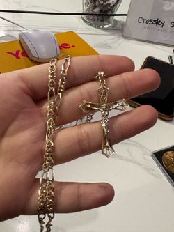 Cain with cross
