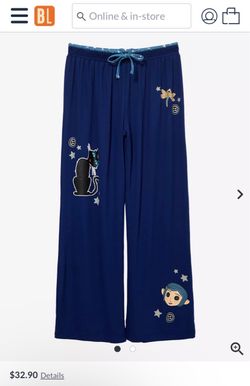 Coraline Graphic Pajama Pants