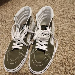 Green High Top Vans