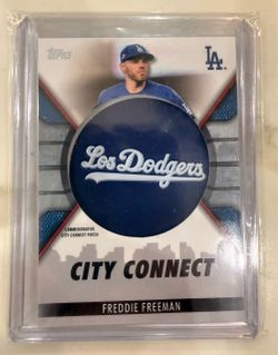 2023 Topps Series 1 - City Connect Commemorative Patches Freddie Freeman #CC-FF