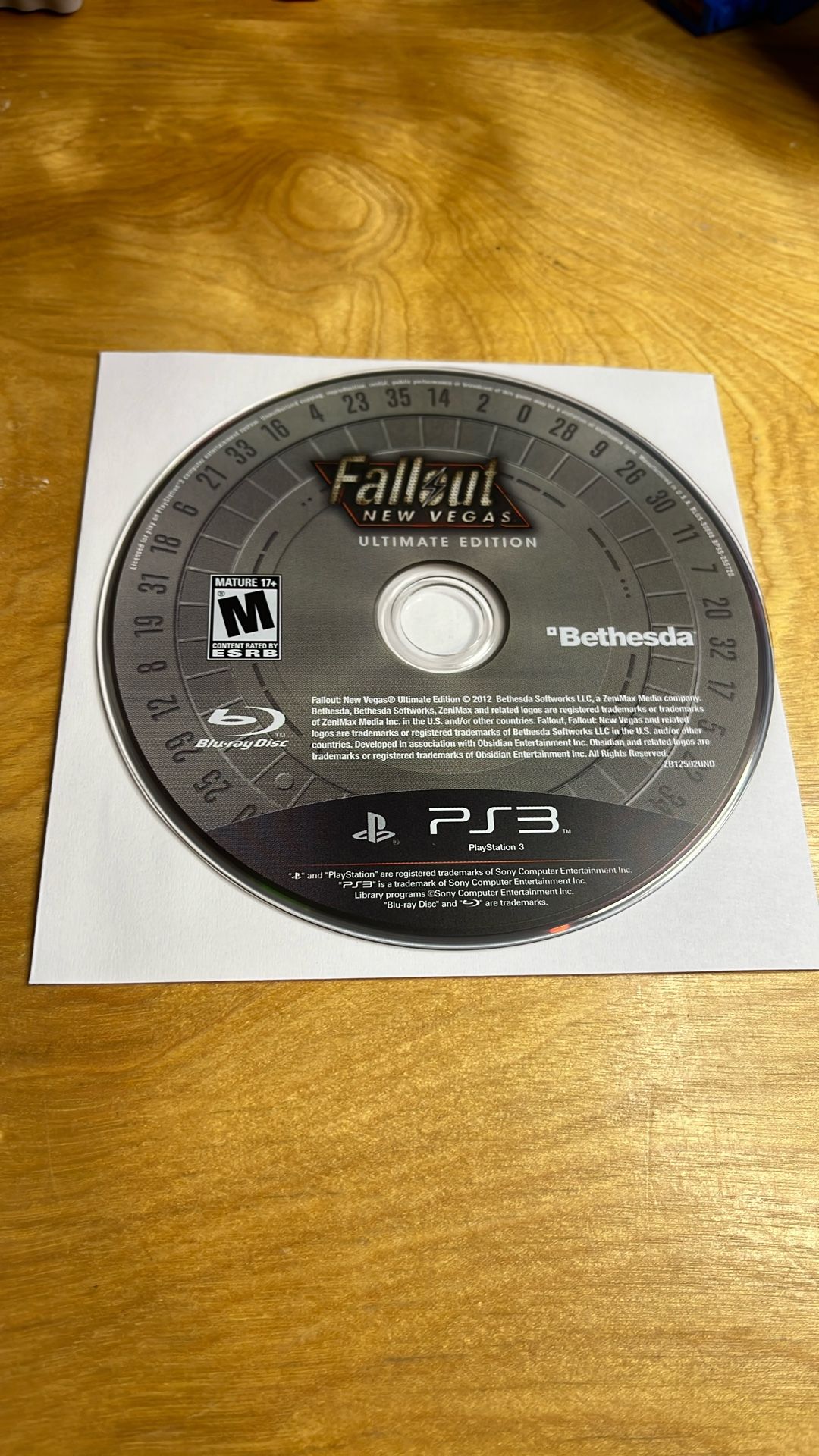 PlayStation 3 / PS3 - Fallout New Vegas Ultimate Edition 