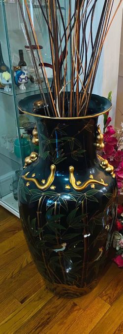 Very tall 37” beautiful vintage vase