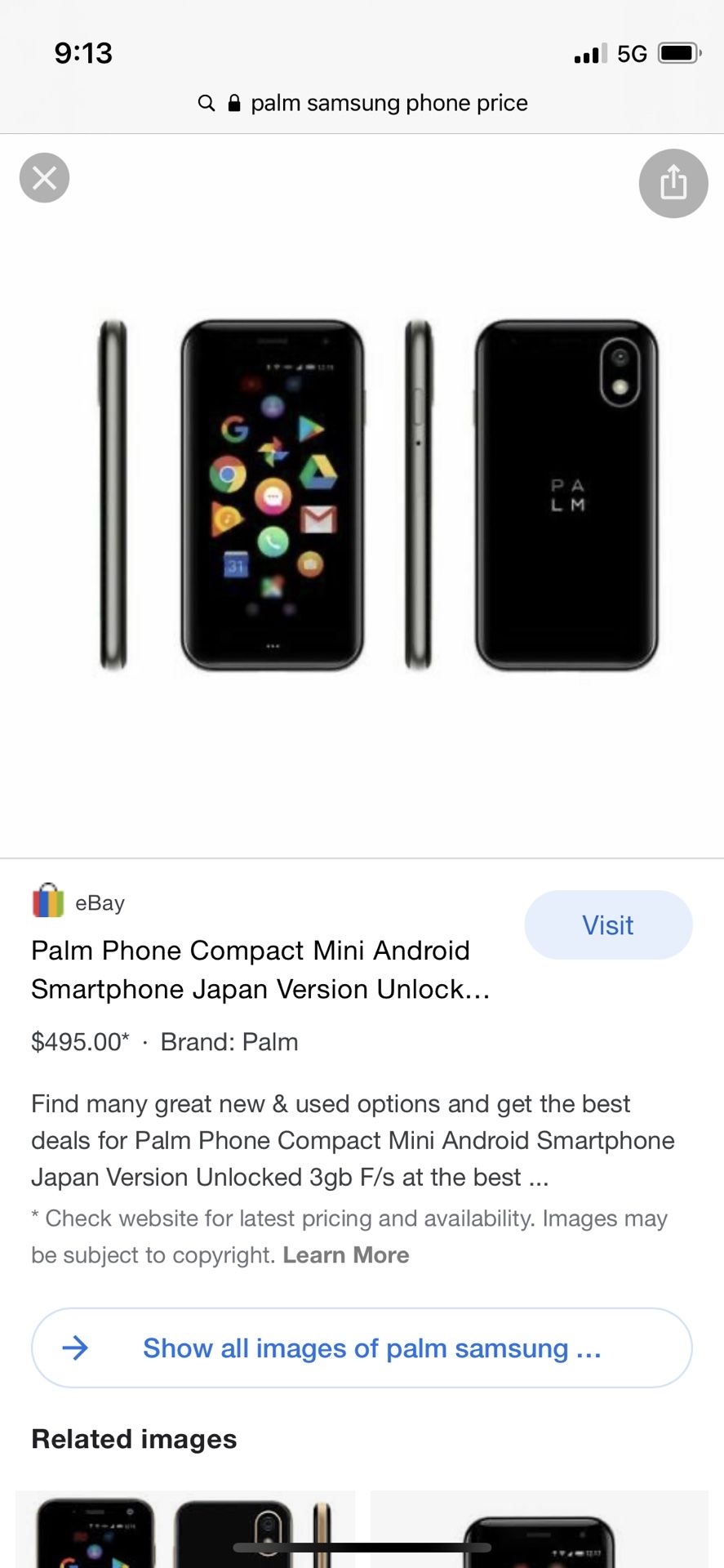 Palm Phone 