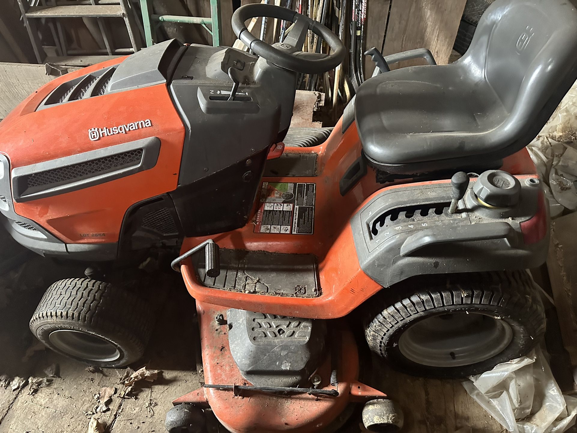 Husqvarna Ride On Mower