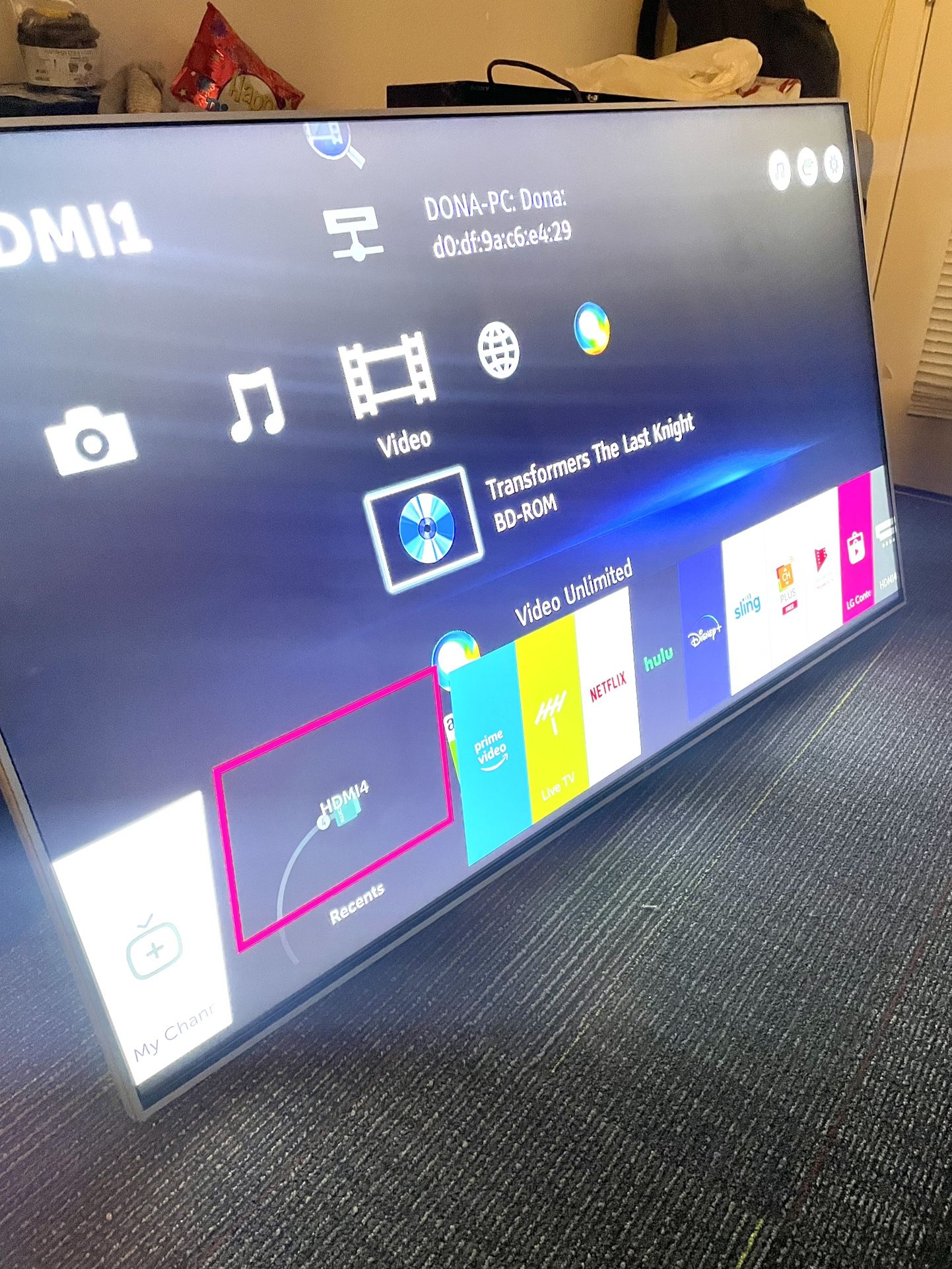 65”LG Súper LED webOS 4k 2160p UHD Smart Tv Wifi Model 65SJ8000