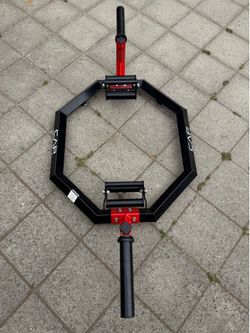 CAP Barbell Olympic Super Trap Bar Hex Bar Shrug Bar Deadlift Bar Workout Squat