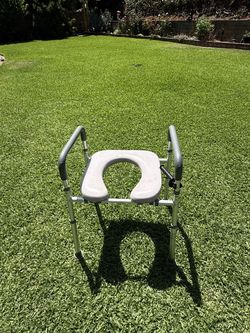 Toilet seat and shower chair