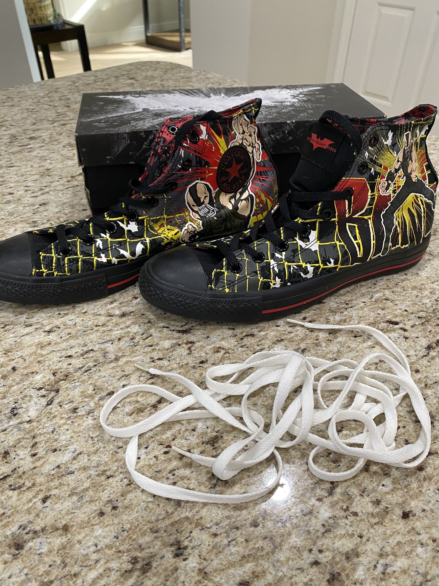 The Dark Knight Bane Converse Shoes