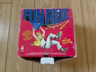 Fun Ride Super Z Home Outdoor Zip Line System Kit