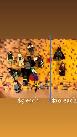 LEGO Marvel DC Minifigures Lot and Builds
