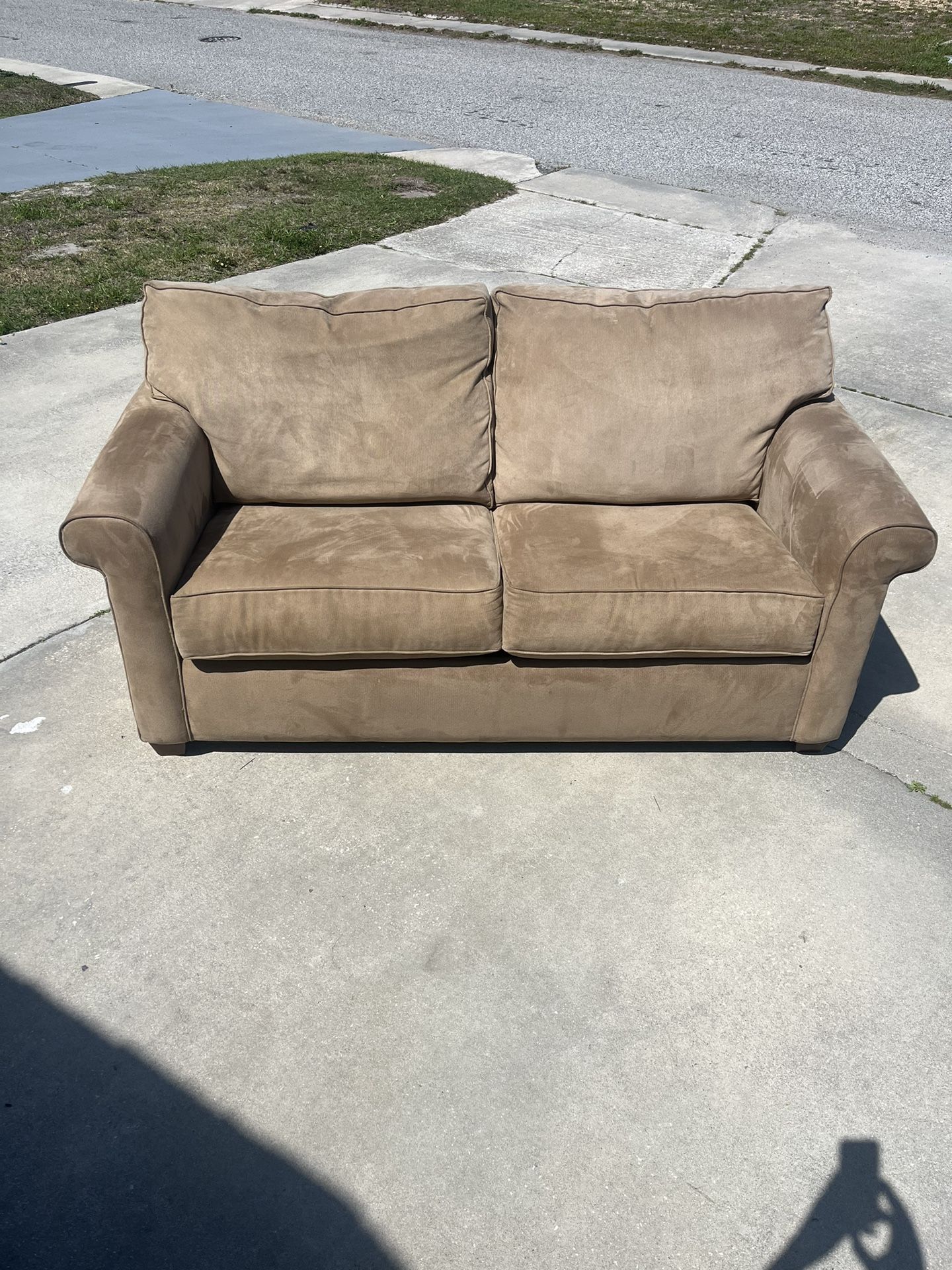 Sleeper Sofa And Ottoman With Free Delivery 